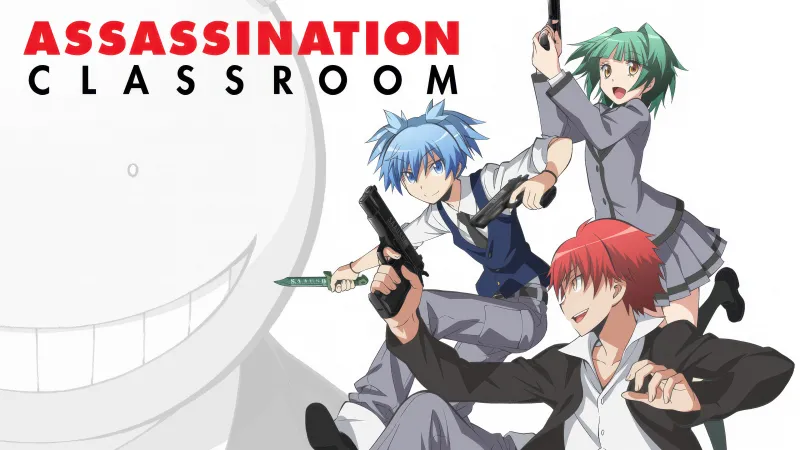 Nagisa Shiota, Karma Akabane, Assasination Classroom 4K Wallpaper
