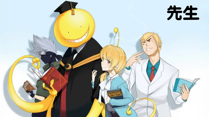 Korosensei, Assasination Classroom, 5K Wallpaper