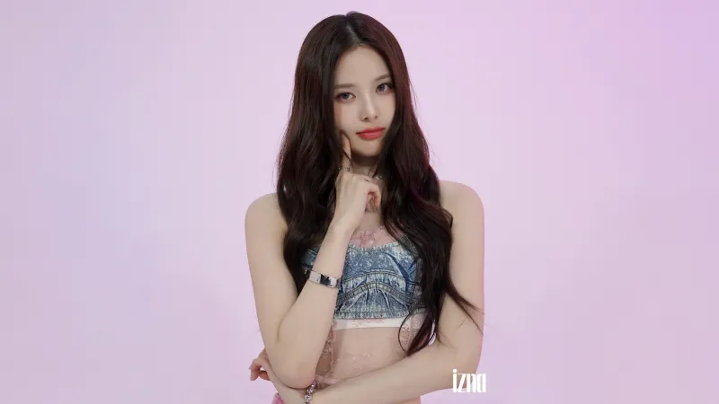 Bang Jeemin Izna, Purple background 5K