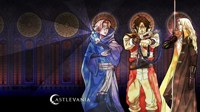 Castlevania wallpaper, Alucard wallpaper, Sypha-Trevor