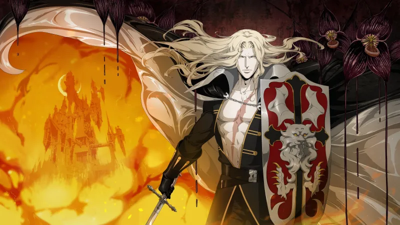 Alucard (Castlevania), 4K wallpaper