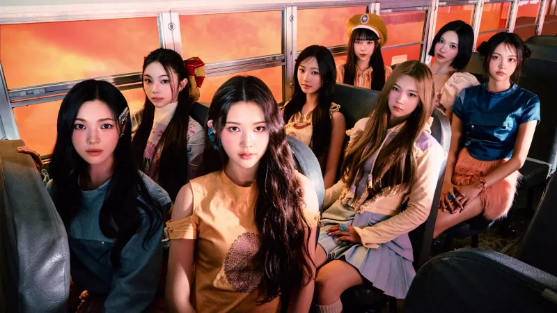 Hearts2Hearts Kpop wallpaper