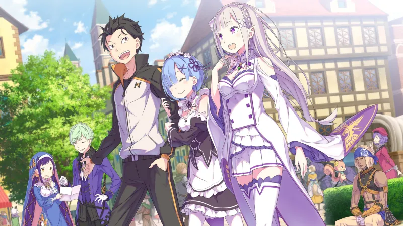 Re Zero Wallpaper, Anime, Isekai