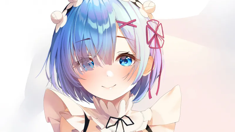 Rem Wallpaper, Anime Girl