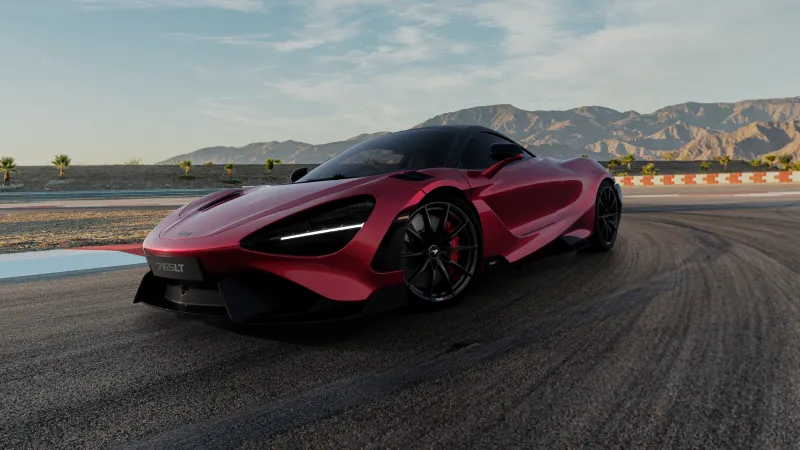 McLaren 765LT, Race track