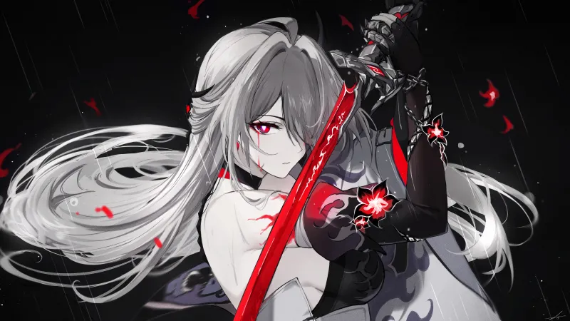 Acheron, Honkai: Star Rail, 5K wallpaper