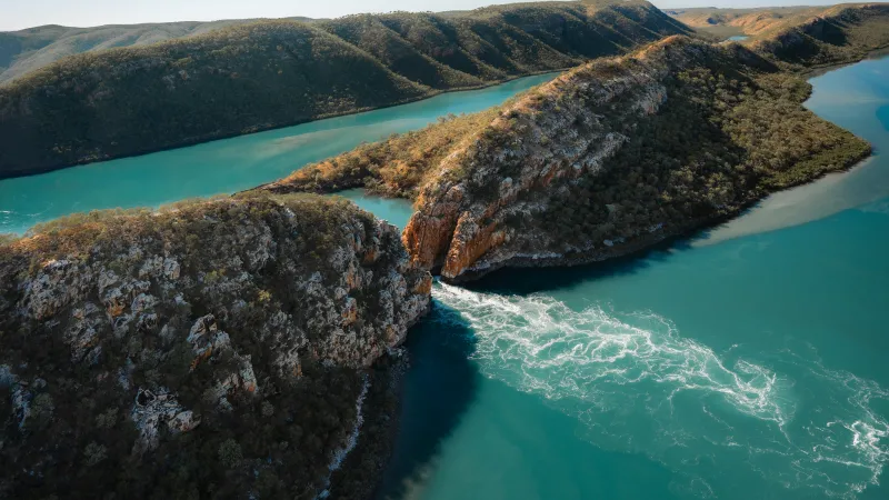 Horizontal Falls, Kimberley, Australia, 5K wallpaper