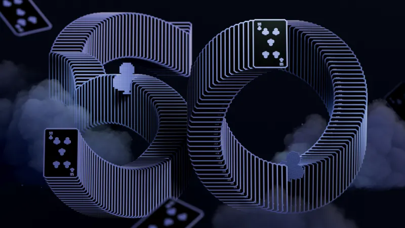 Solitaire Wallpaper, Microsoft 50th Anniversary