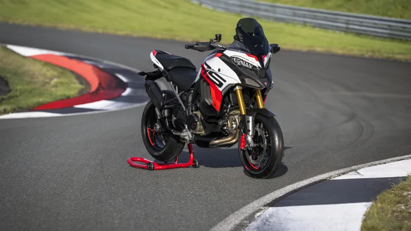 Ducati Multistrada V4 RS, Race track, Paddock stand, 2024, 4K wallpaper