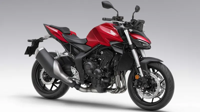 Honda CB1000 Hornet, Red, Naked bike, 2025, 5K wallpaper