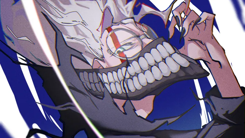 Dandadan Turbo Granny, Okarun, 5K wallpaper