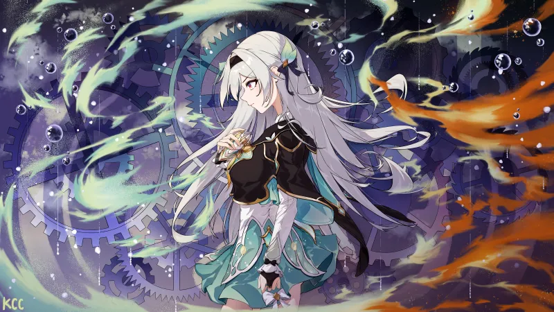 Firefly (Honkai: Star Rail), 8K wallpaper