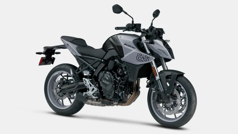 Suzuki GSX-8S, Naked bike, Grey and black, 2025, 5K wallpaper