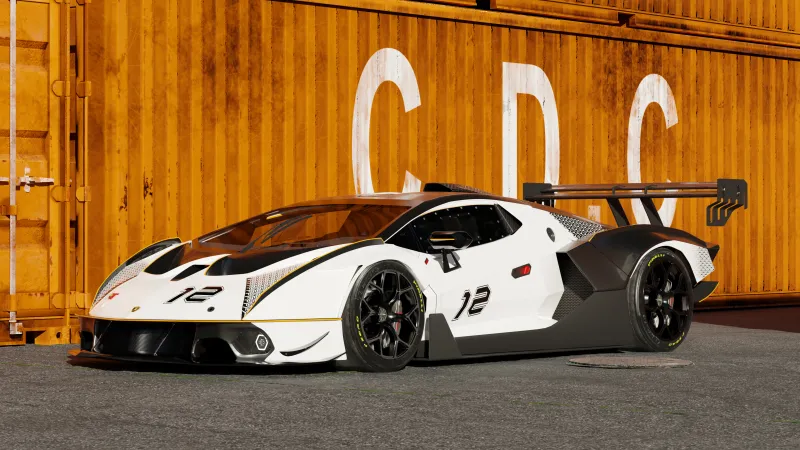 Lamborghini Essenza SCV12, 4K wallpaper