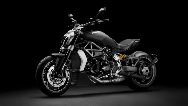 Ducati XDiavel, Cruiser motorcycle, Dark background