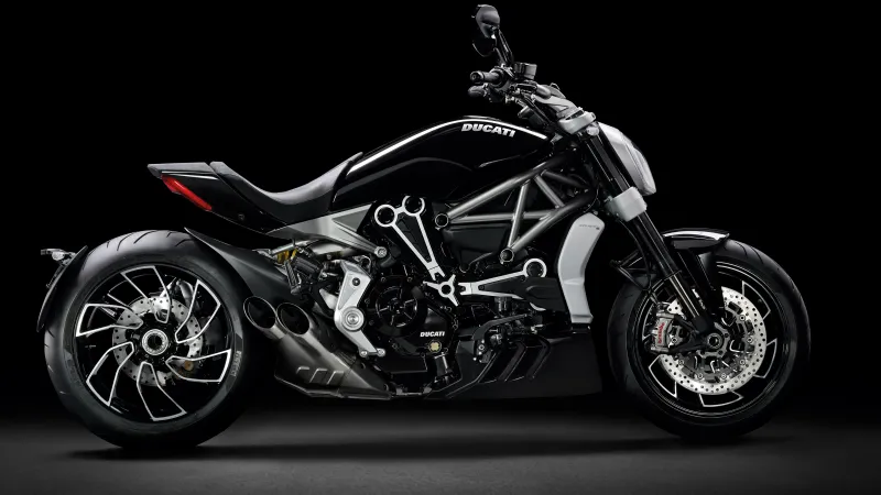 Ducati XDiavel S, Cruiser motorcycle, Dark background