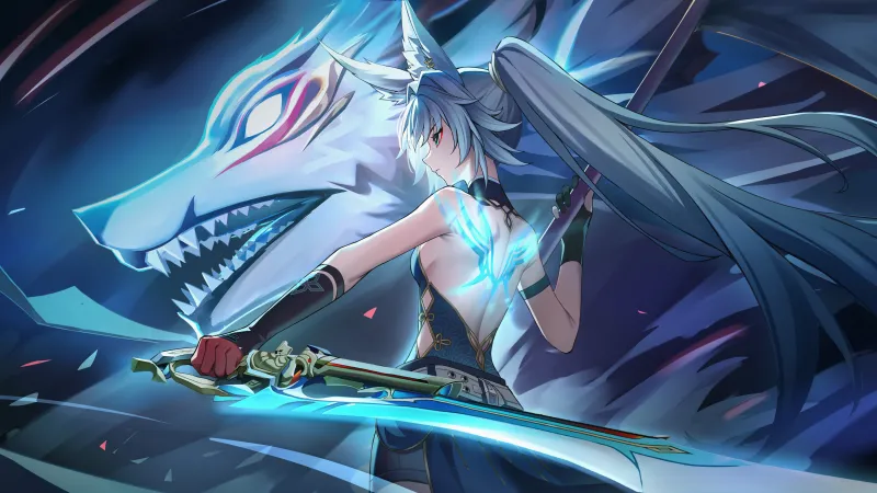 Feixiao, Honkai: Star Rail, 5K wallpaper