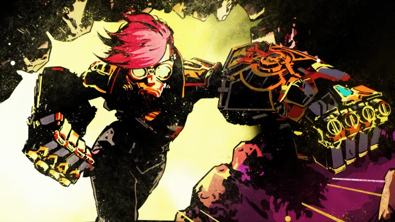 Vi (Arcane) Graffiti, Arcane: League of Legends, 5K wallpaper