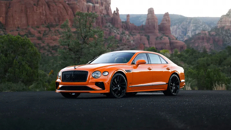 Bentley Flying Spur Speed, 8K wallpaper
