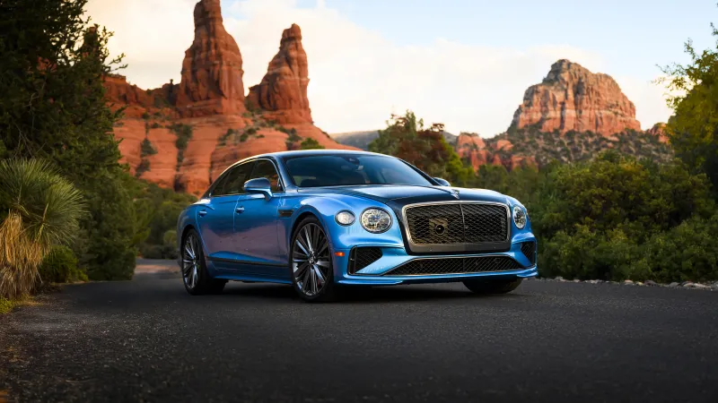 Bentley Flying Spur Speed wallpaper 8K