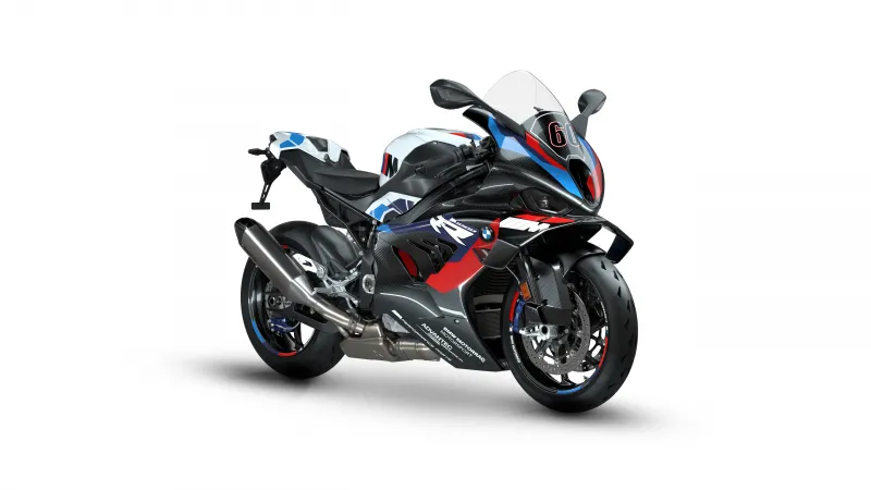 BMW M 1000 RR WSBK Champion Edition, White background 5K