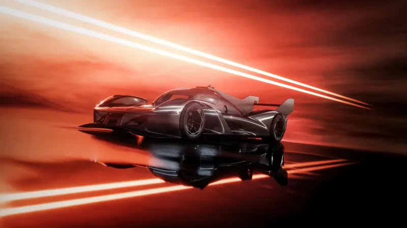 Genesis GMR-001 Hypercar, 5K background