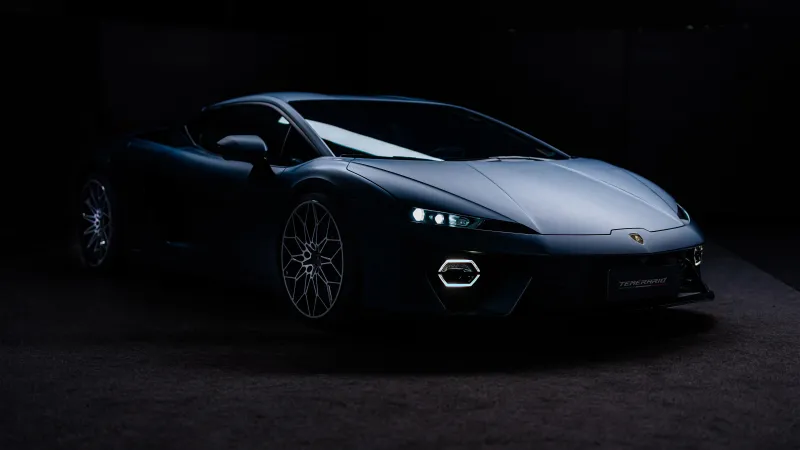 Lamborghini Temerario, Dark background 5K
