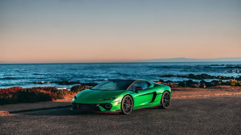 Lamborghini Temerario Alleggerita, 8K background