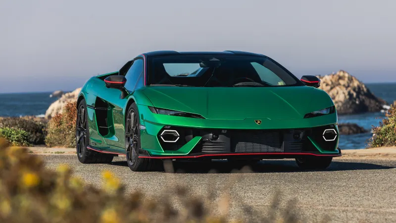 Lamborghini Temerario Alleggerita, 8K background