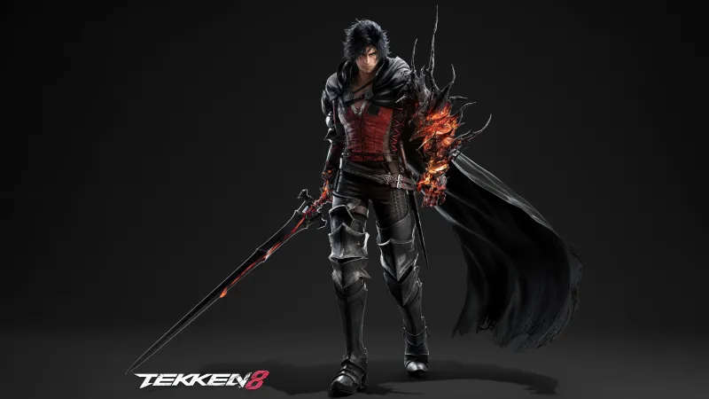 Clive Rosfield (Tekken 8), 8K Dark background