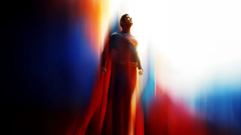 Superman 2025, 8K wallpaper, David Corenswet