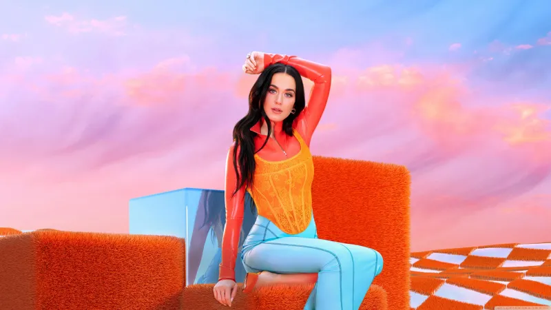 Katy Perry Colorful wallpaper