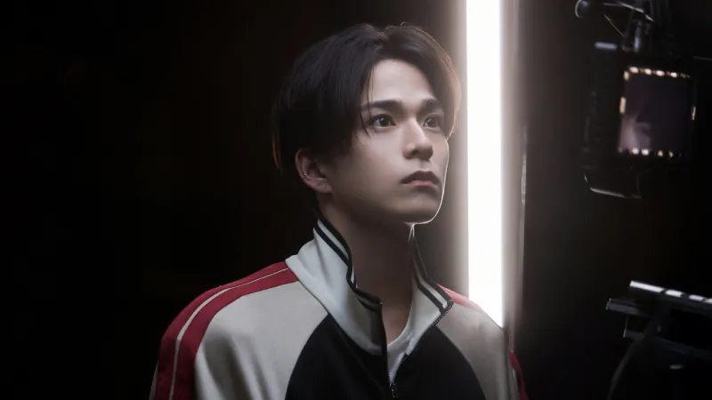 Last Night, Asahi (TREASURE), K-Pop singers, Boy band, Dark background, 5K wallpaper