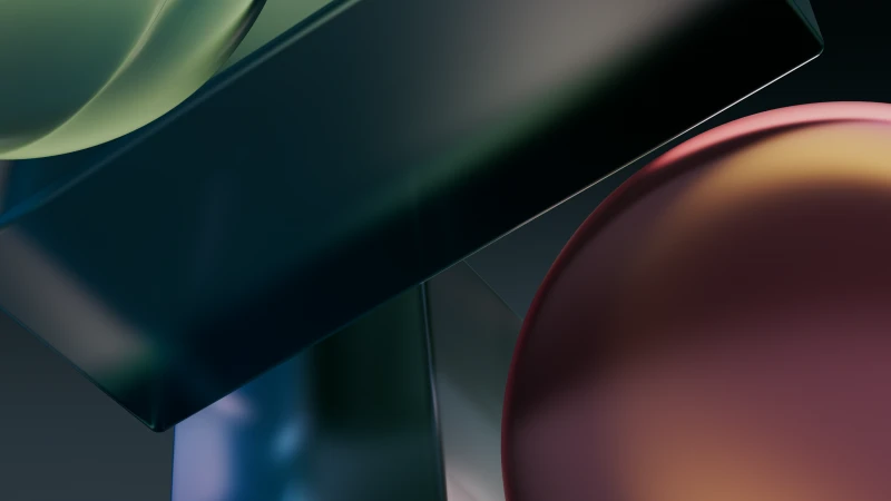 Windows 11 Fluidic, Dark Mode wallpaper