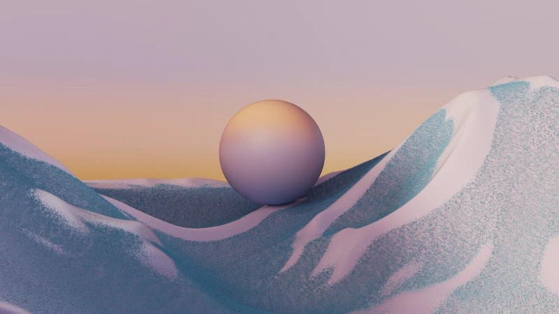 Windows 11 Fluidic Sphere Balls