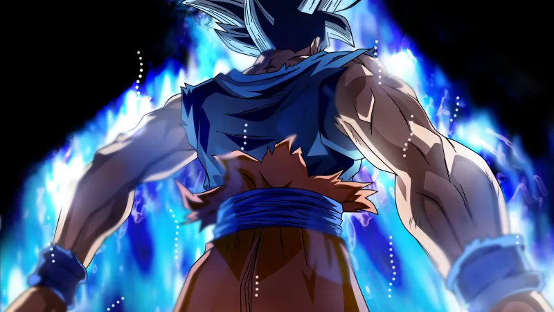 Ultra Instinct Omen Goku, 5K wallpaper, Dragon Ball Super