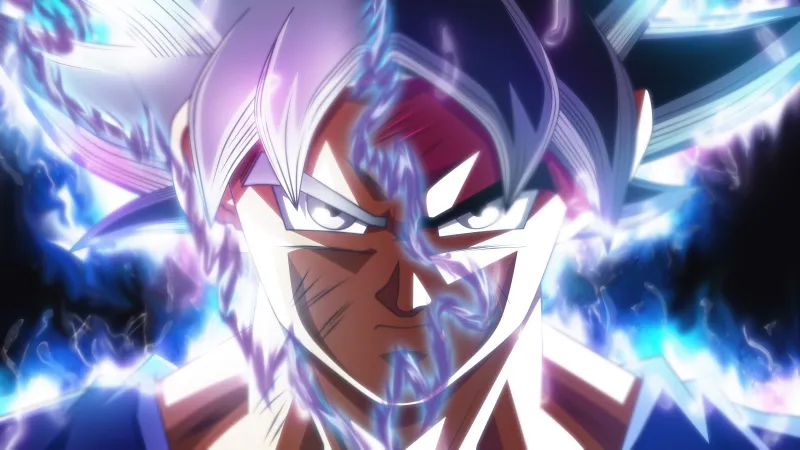 Perfected Ultra Instinct Son Goku, Ultra Instinct Goku, 5K wallpaper