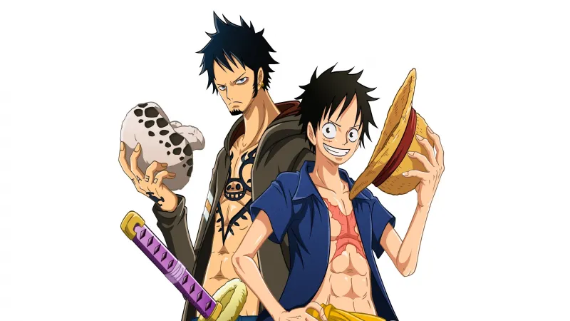 Trafalgar Law, Monkey D. Luffy