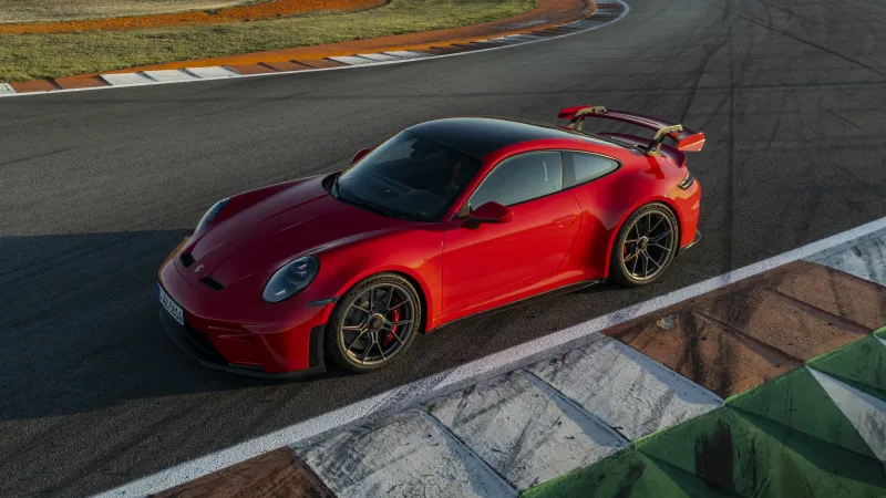 Porsche 911 GT3 Guards Red, 4K wallpaper