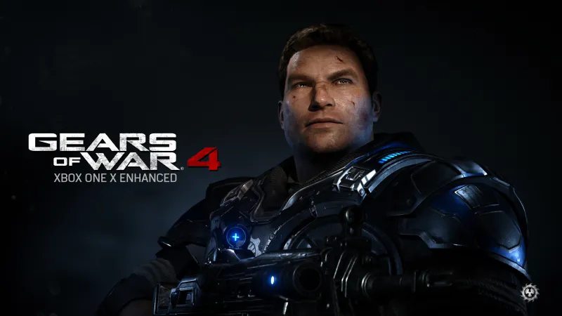 Gears of War 4, JD Fenix, Dark theme background