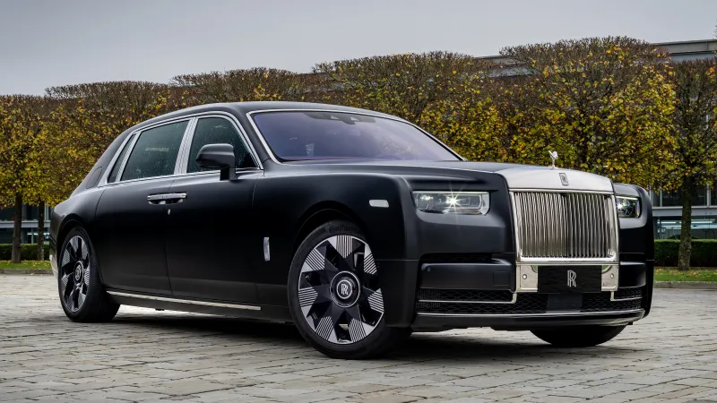 Rolls-Royce Phantom EWB Dragon, 5K wallpaper