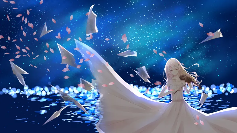 Shigatsu wa kimi no uso wallpaper, Your Lie in April, Kaori Miyazono