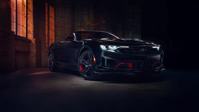 Chevrolet Camaro Convertible, 8K wallpaper