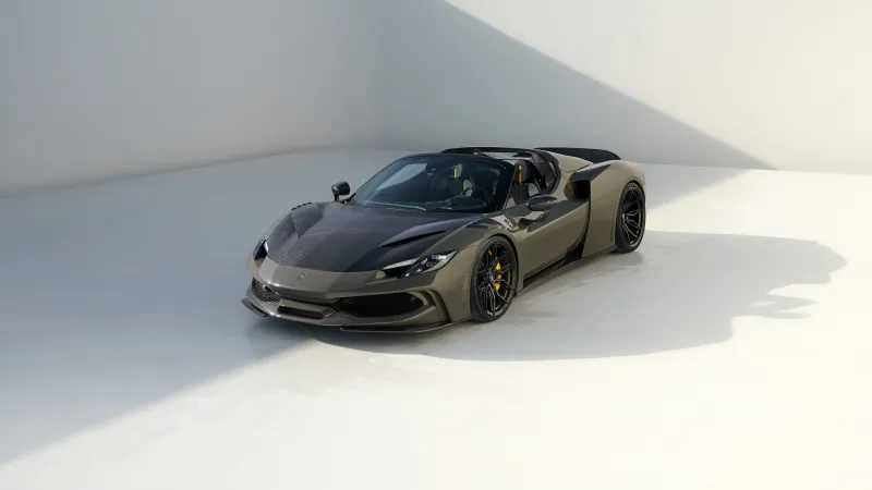 Novitec Ferrari 296 GTS N-Largo 2025, 8K wallpaper