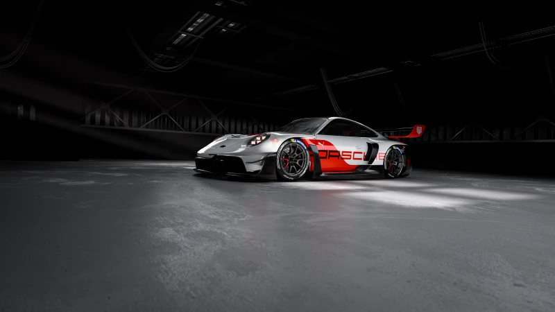 Porsche 911 GT3 R, 4K wallpaper