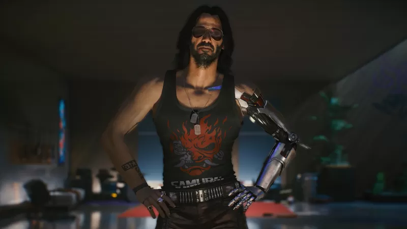Johnny Silverhand, Cyberpunk 2077, Keanu Reeves, 2020 Games