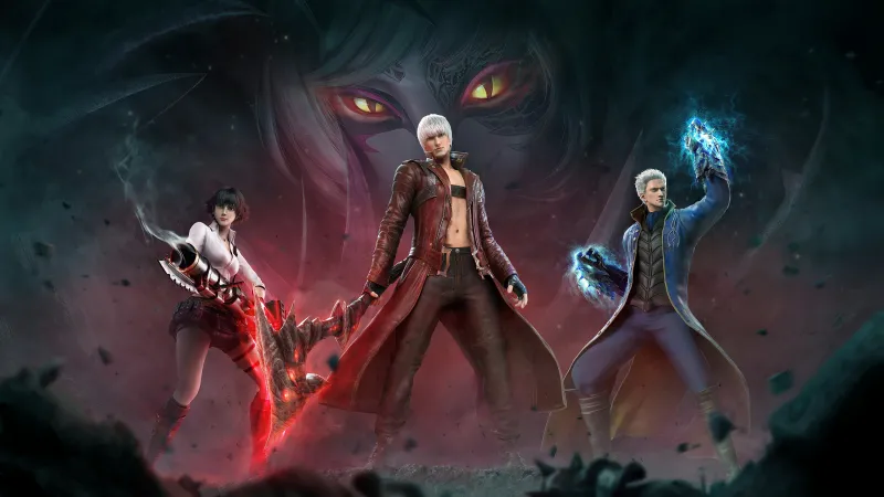 Devil May Cry: Peak of Combat, Dante, Vergil, Lady, 4K wallpaper