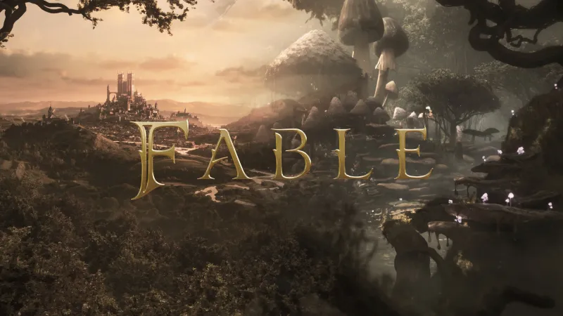 Fable wallpaper, Albion, Fantasy landscape, Castle, Teaser