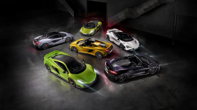 McLaren 600LT, 8K wallpaper, McLaren 675LT, McLaren 765LT