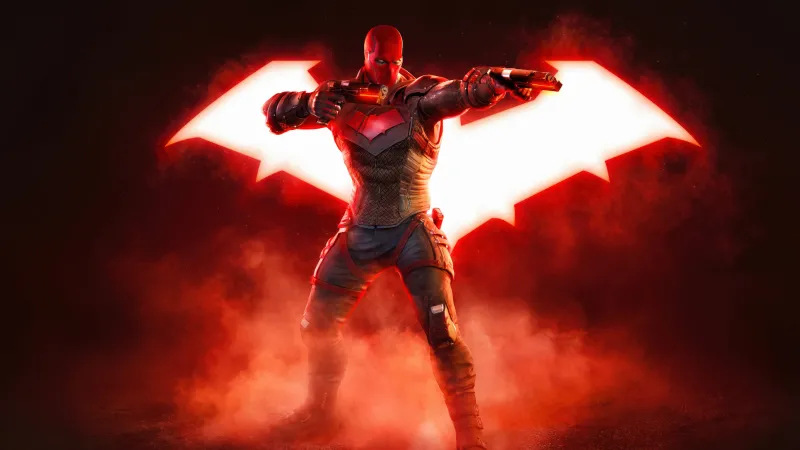 Red Hood, Gotham Knights, 5K wallpaper